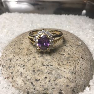 18kgp purple sapphire